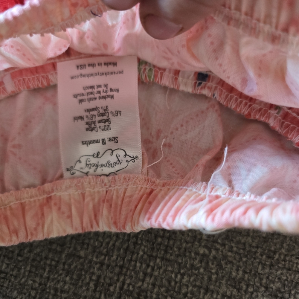 Persnickety Multicolor Ruffled Diaper Cover - Picture 2 of 2